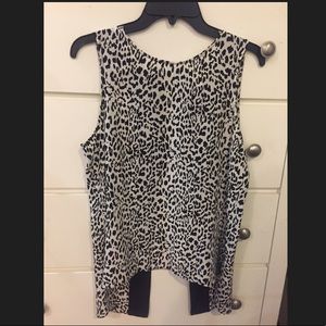 Parker cheetah print top